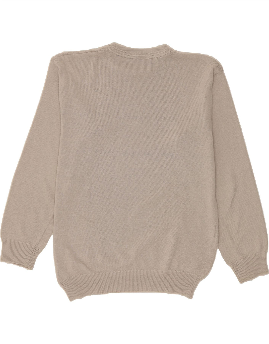 VINTAGE Mens Crew Neck Jumper Sweater Medium Grey Vintage Vintage and Second-Hand Vintage from Messina Hembry 