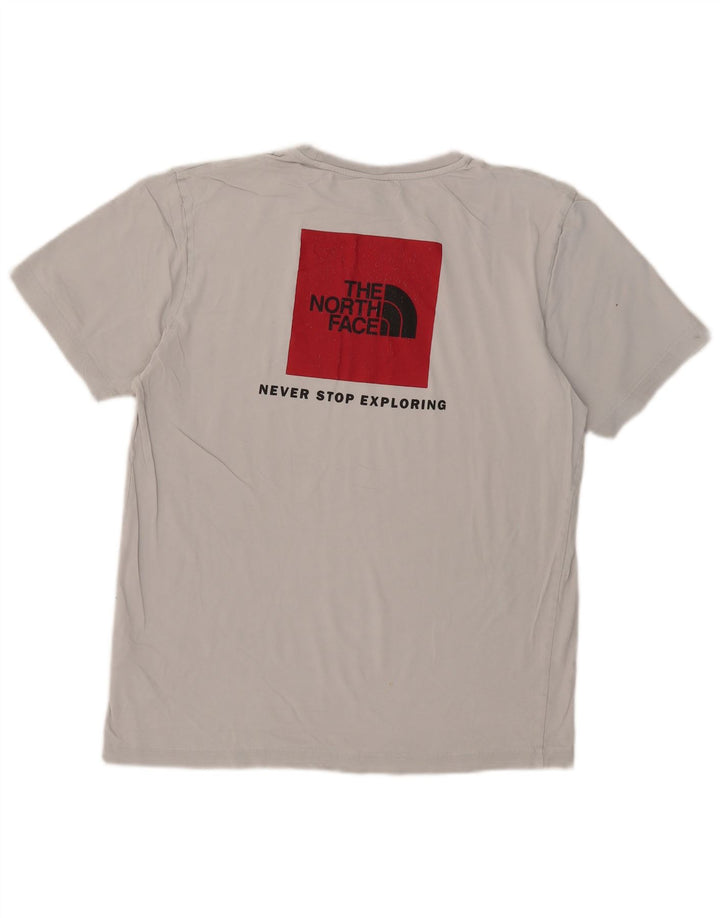 Ανδρικό γραφικό T-Shirt North Face Top Medium Grey Cotton
