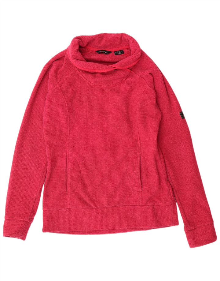 BERGHAUS Γυναικεία φούτερ με ρολό λαιμόκοψη Jumper UK 10 Small Pink Polyester