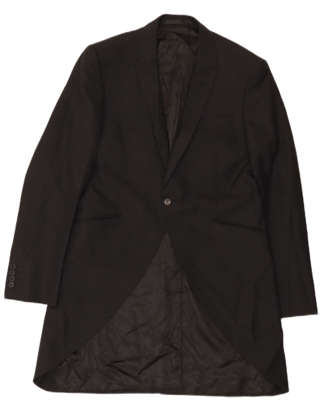 Marks & Spencer Ανδρικό Αυτόγραφο Μπουφάν 1 Κουμπί Blazer UK 40 Μεσαίο Μαύρο