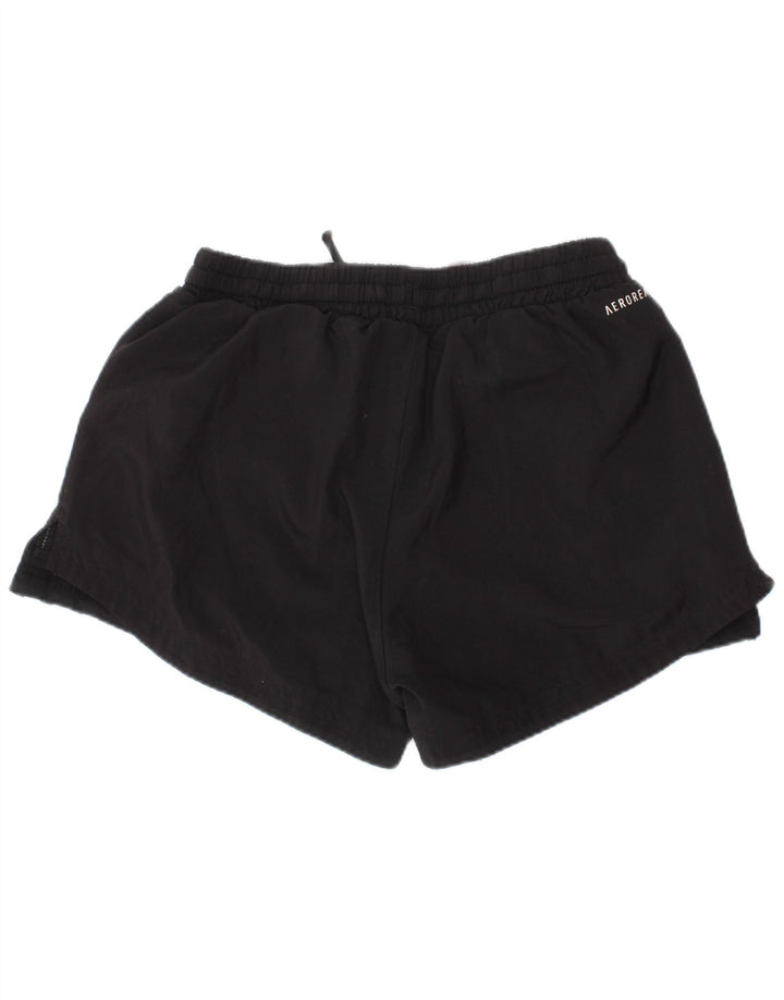 Αθλητικό σορτς ADIDAS Boys Aeroready 9-10 ετών Μαύρο Πολυεστέρα