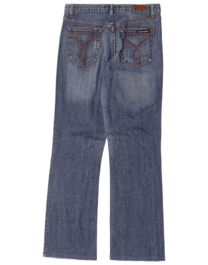 Calvin Klein Γυναικεία Bootcut Jeans US 6 Medium W32 L31 Blue Cotton