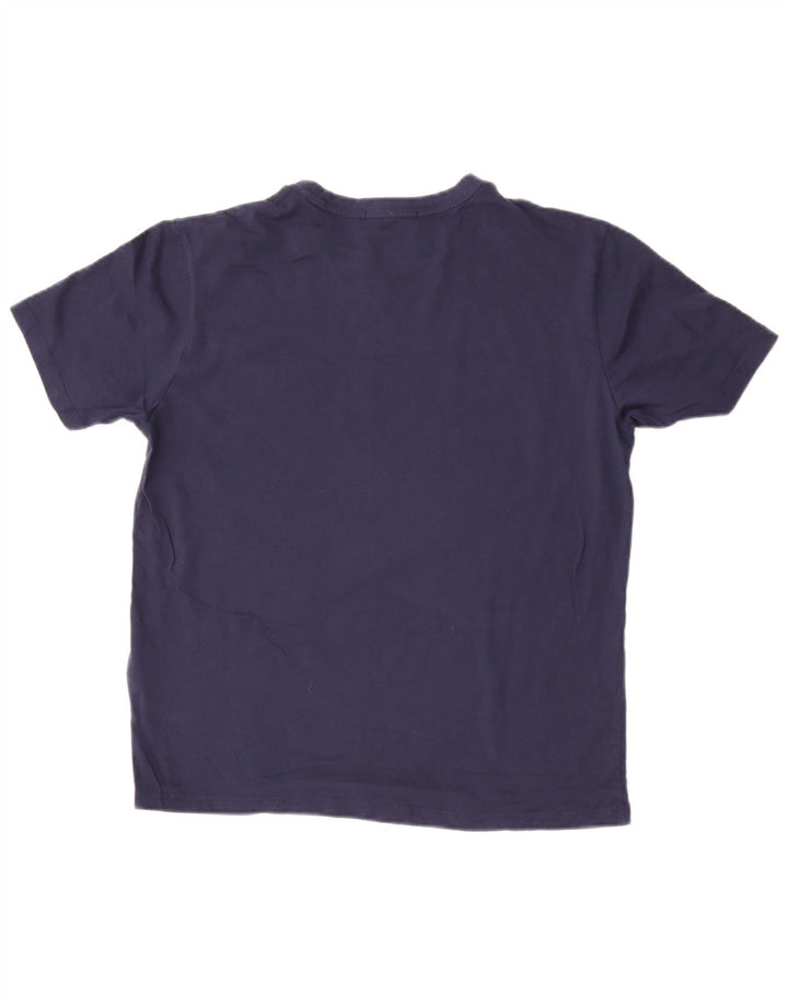 Ανδρικό T-Shirt Liu Jo Top Βαμβακερό μεσαίο ναυτικό μπλε
