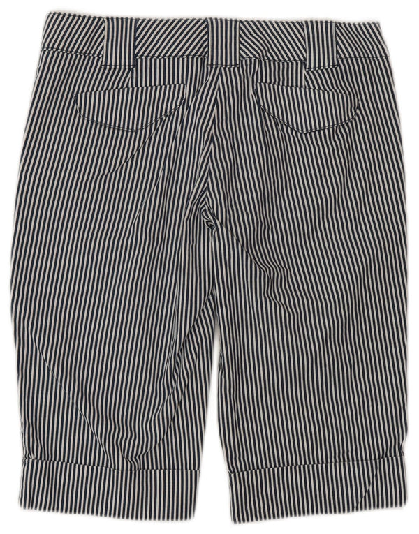 Γυναικείο σορτς Chino Benetton IT 38 XS W28 Navy Blue Pinstripe Βαμβακερό