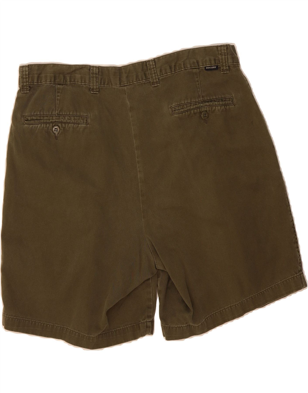 DOCKERS Mens Khakis Pegged Chino Shorts W36 Large  Khaki Vintage Dockers and Second-Hand Dockers from Messina Hembry 