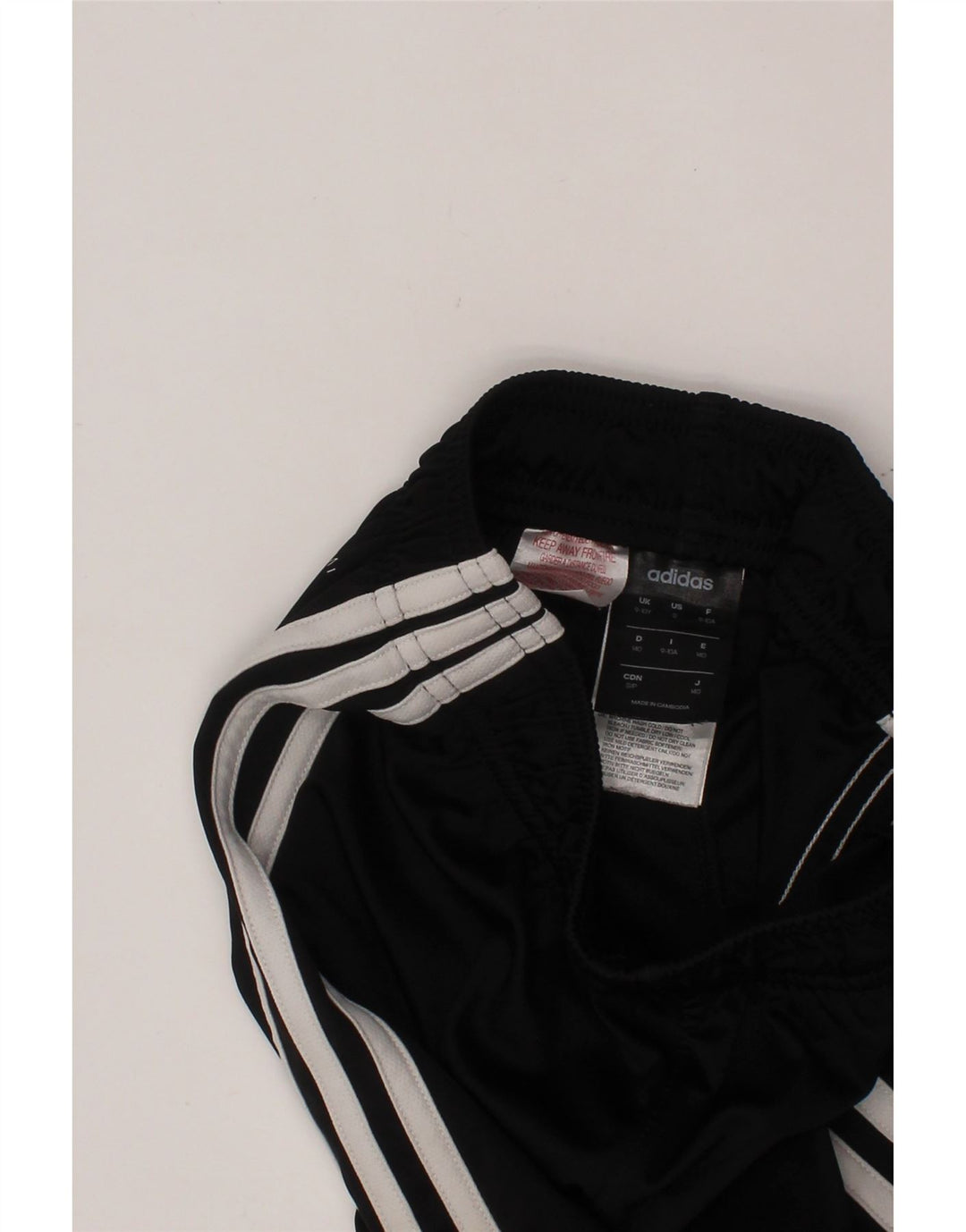 Αθλητικό σορτς ADIDAS για αγόρια 9-10 ετών Μαύρο Πολυεστέρα