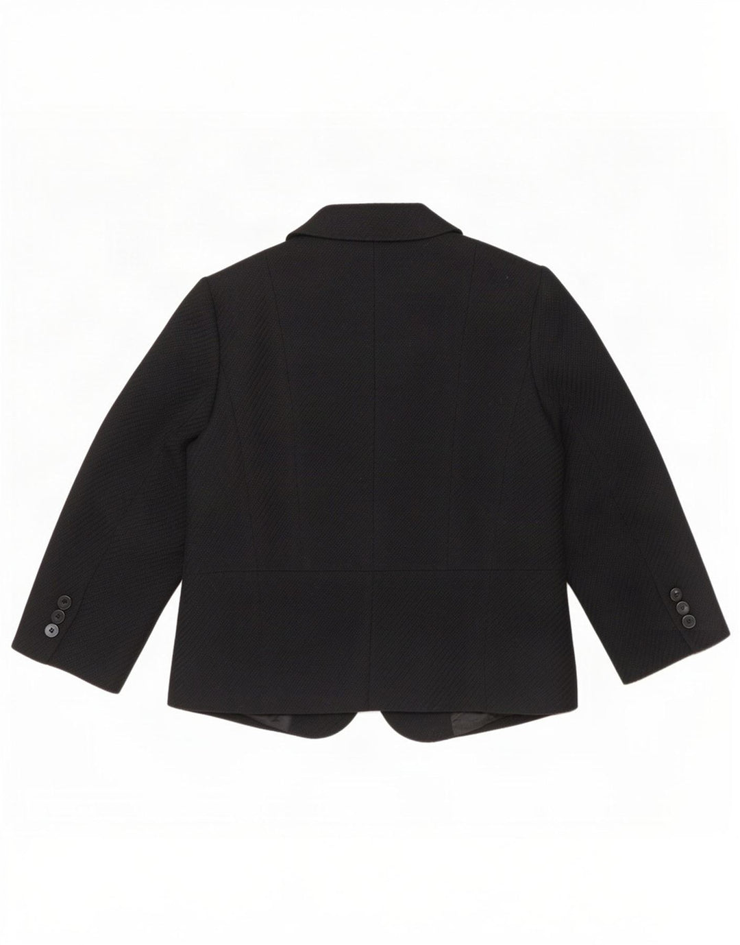 Marks & Spencer Γυναικείο μπουφάν 3/4 με 5 κουμπιά blazer UK 16 μεγάλο μαύρο