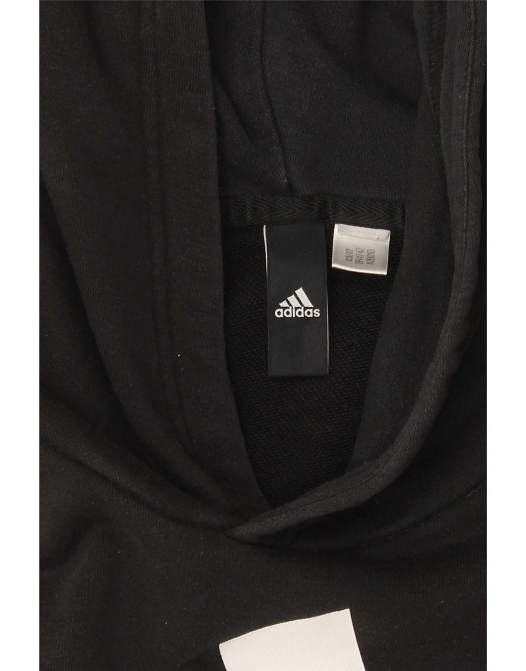 Ανδρικό γραφικό κουκούλα Adidas, μεσαίο μαύρο