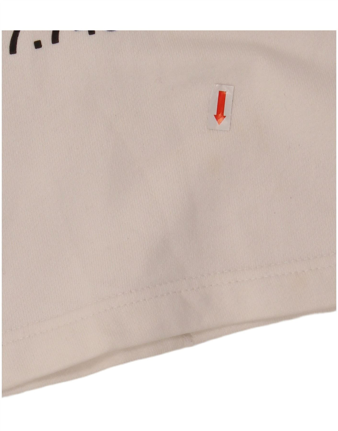 THE NORTH FACE Γυναικείο Υπερμεγέθη γραφικό Crop Hoodie Jumper UK 6 XS Λευκό