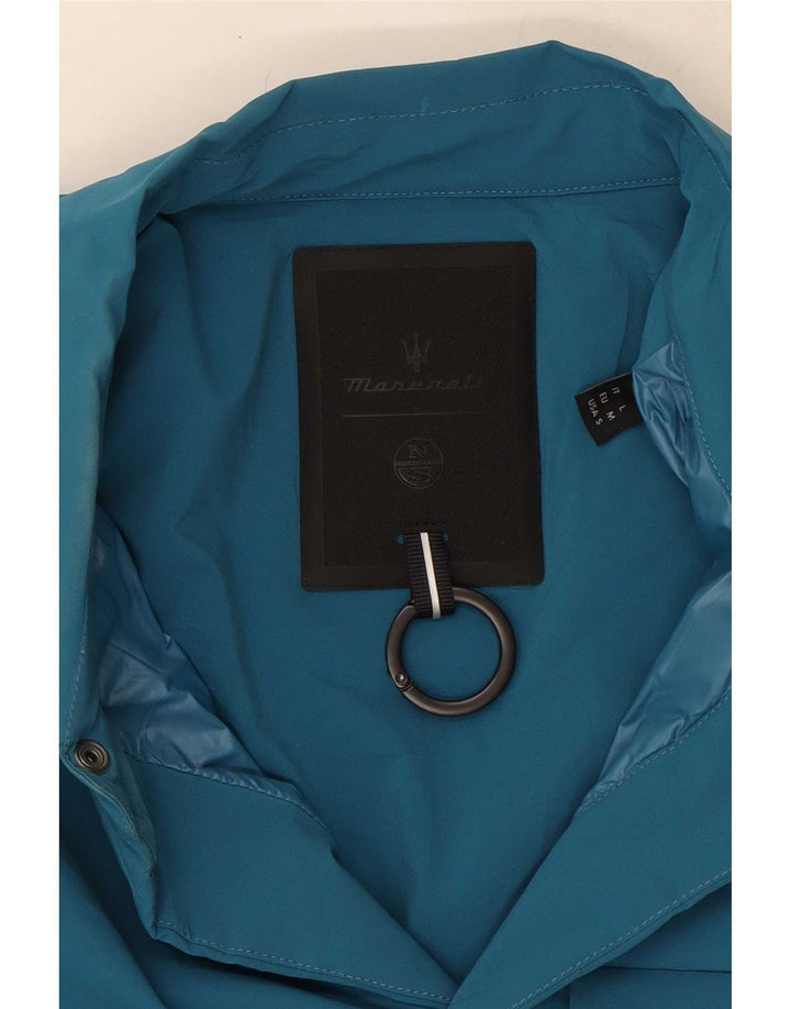 North Sails Mens Utility Jacket UK 38 Medium Blue Polyamide