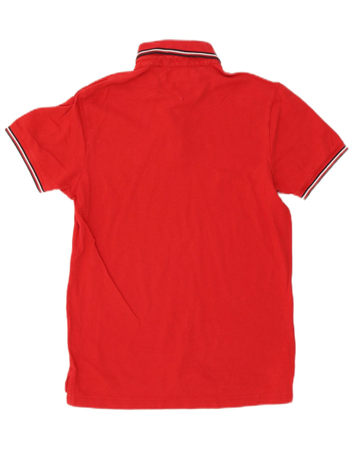 Tommy Hilfiger Ανδρικό πουκάμισο Polo Slim Fit Medium Red