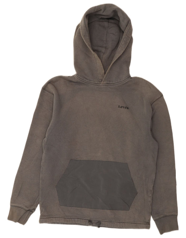 Levi's Mens Relaxed Fit Hoodie Jumper XS Grey