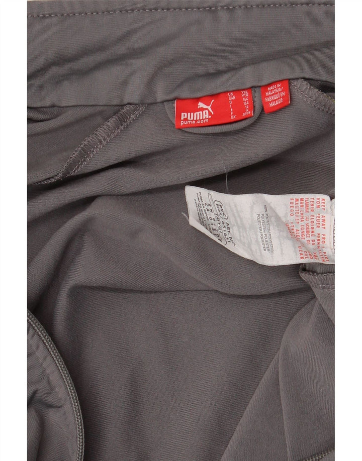 Μπουφάν PUMA Boys αθλητική φόρμα 13-14 ετών Γκρι Πολυεστέρας