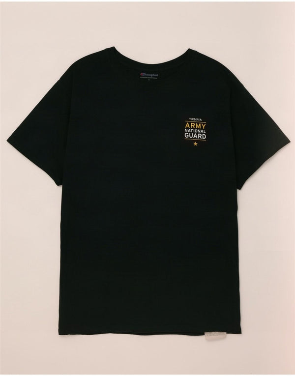 Ανδρικό γραφικό T-Shirt Champion Top Μεσαίο πράσινο βαμβακερό