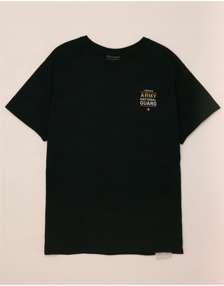 Ανδρικό γραφικό T-Shirt Champion Top Μεσαίο πράσινο βαμβακερό