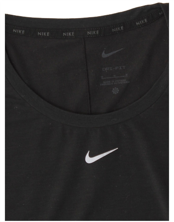 Γυναικείο T-shirt Nike Dri Fit Top UK 14 Medium Black