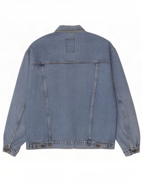 CLARK Ανδρικό Τζιν Μπουφάν UK 42 XL Μπλε