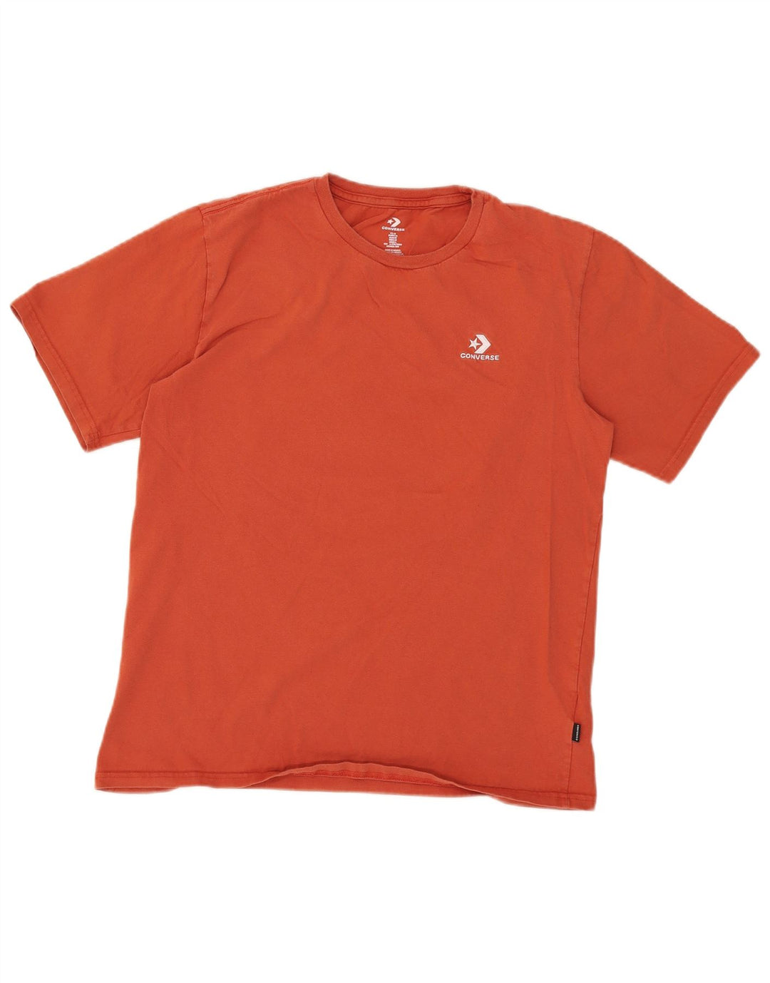 Ανδρικό T-Shirt Converse Top Βαμβακερό μεσαίο πορτοκαλί