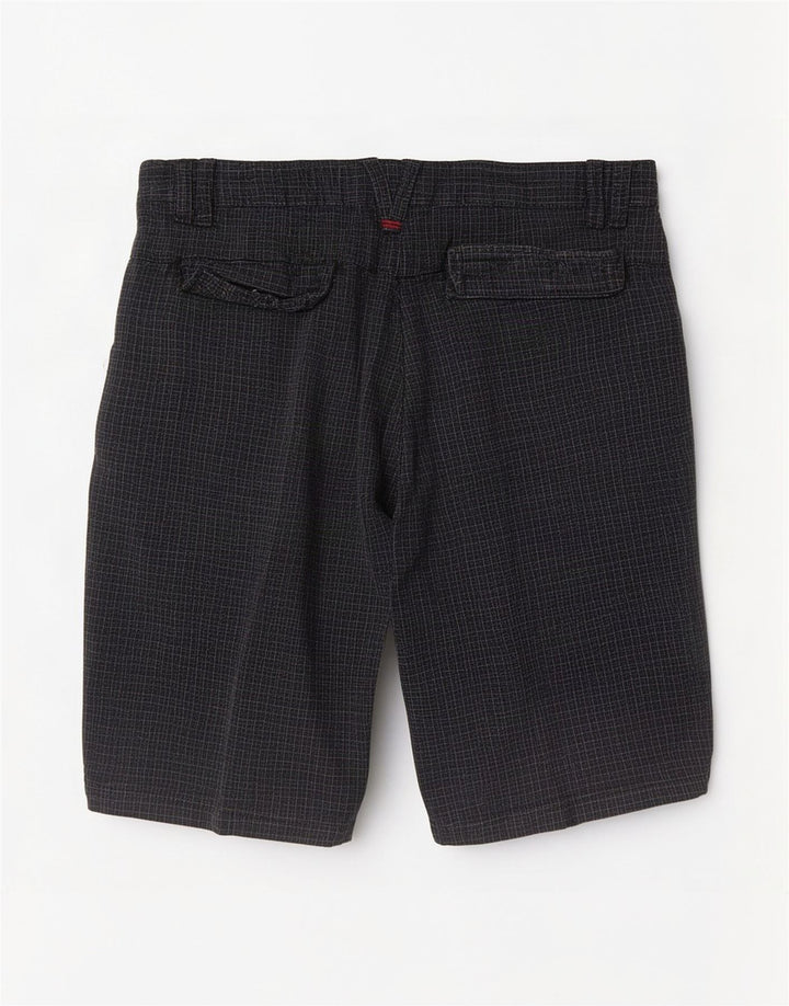 Ανδρικό σορτς chino Vans W32, μεσαίο μαύρο βαμβακερό