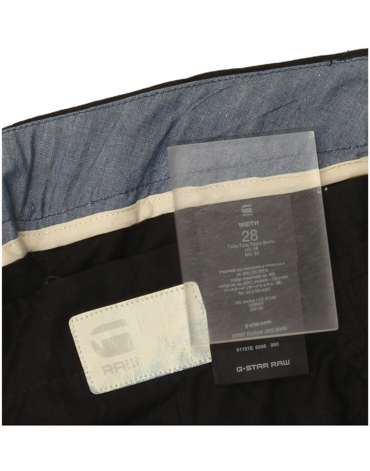 G-Star Γυναικείο Joggers Παντελόνι Cargo W28 L27 Μαύρο Lyocell