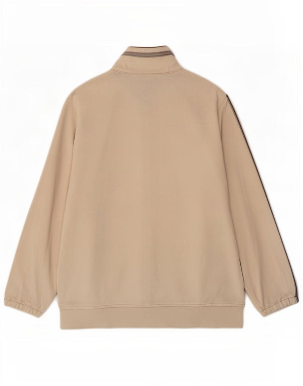 Champion Womens Easy Fit Top Jacket UK 14 Medium Off White