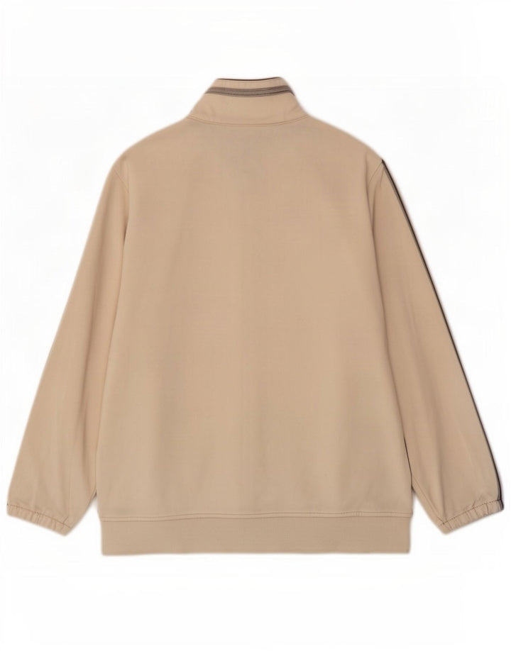 Champion Womens Easy Fit Top Jacket UK 14 Medium Off White