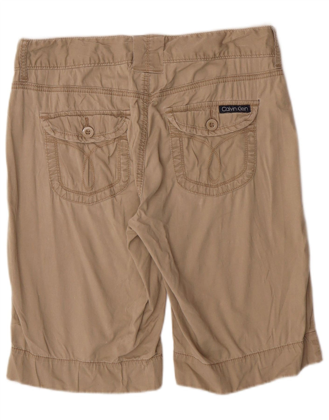 Γυναικείο casual σορτς Calvin Klein Jeans US 8 Medium W30 Beige Classic