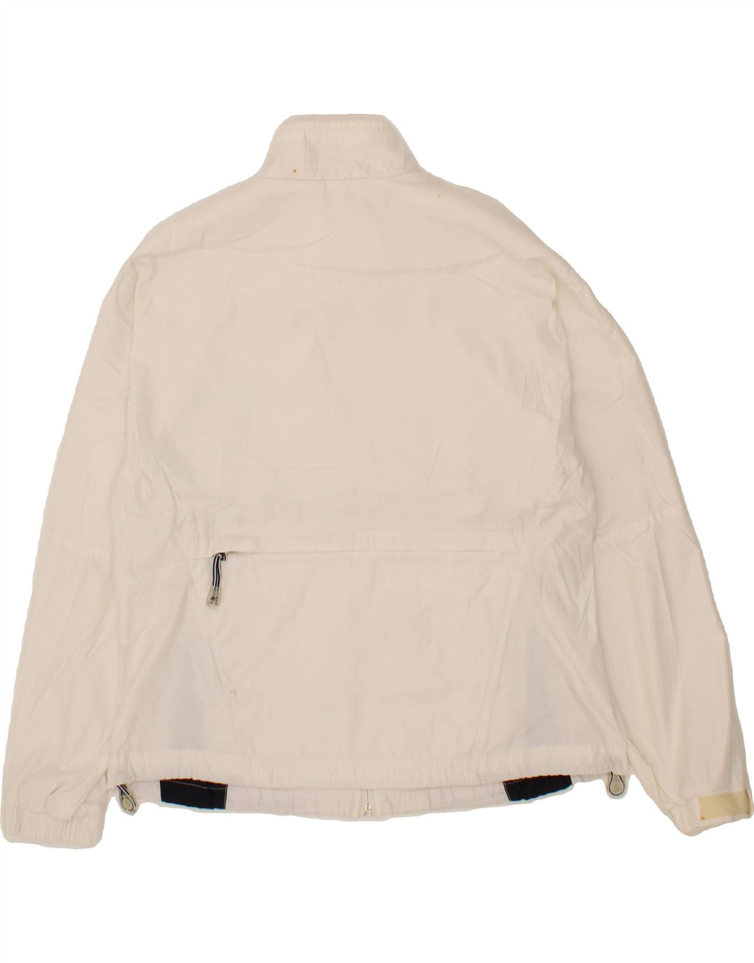 REEBOK Womens Tracksuit Top Jacket UK 14 Large White Polyester Vintage Reebok and Second-Hand Reebok from Messina Hembry 