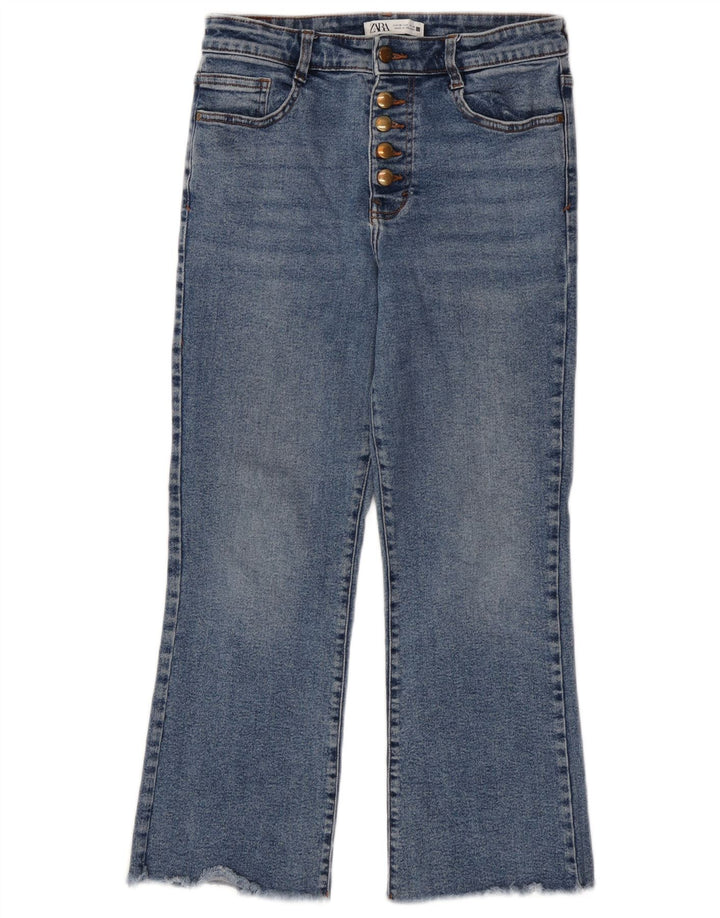 Zara Γυναικείο Τζιν μποτάκι EU 38 Small W28 L25 Μπλε βαμβακερό