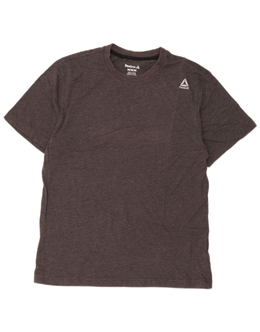 Ανδρικό T-Shirt Reebok Top Μεσαίο γκρι βαμβακερό