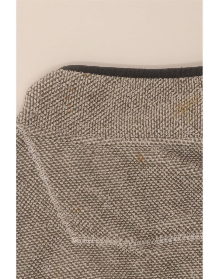 WEIRD FISH Ανδρικό φερμουάρ Fleece Jumper XL Grey Polyester