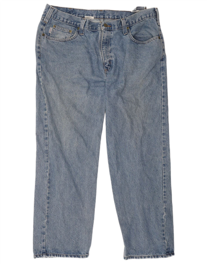 Ανδρικό τζιν ίσιο Carhartt W40 L30 Μπλε βαμβακερό