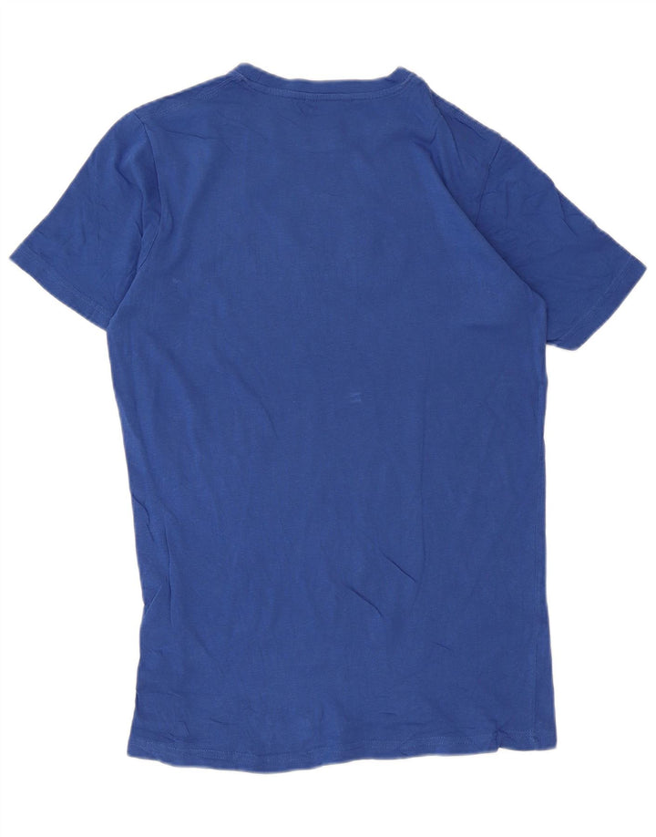 Ανδρικό γραφικό T-Shirt Carrera Μπλουζάκι από μικρό μπλε βαμβακερό