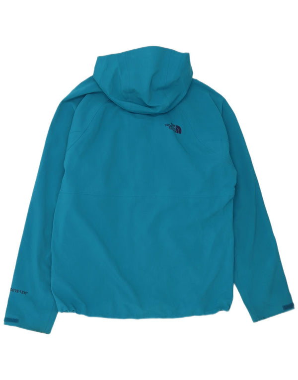 Ανδρικό μπουφάν βροχής με κουκούλα North Face UK 40 Large Blue