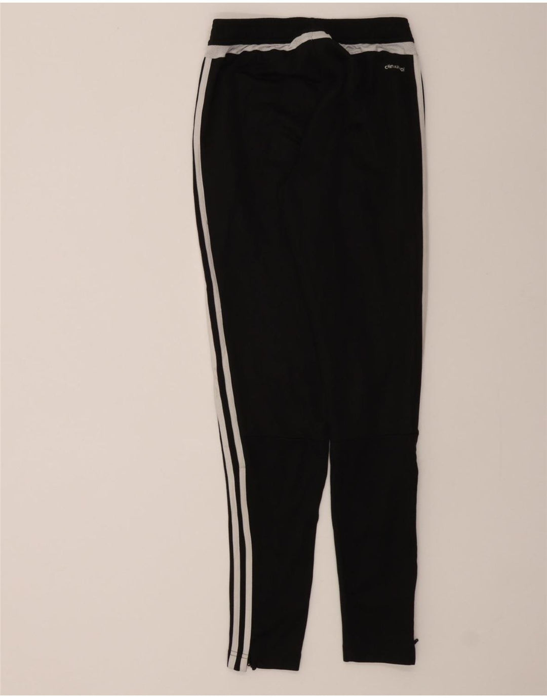 ADIDAS Womens Climacool Tracksuit Trousers UK 4 XS  Black Polyester Vintage Adidas and Second-Hand Adidas from Messina Hembry 