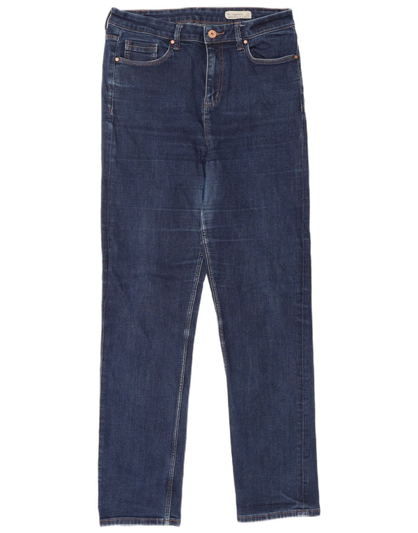 Marks & Spencer Γυναικεία Sienna Straight Jeans UK 14 Medium W30 L30 Blue