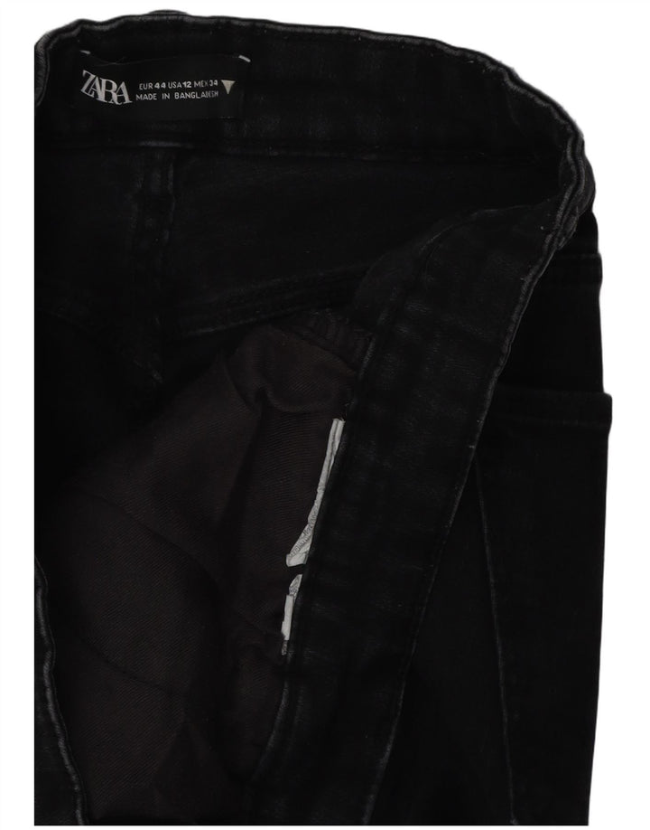 Zara Γυναικείο Slim Jeans EU 44 XL W34 L26 Μαύρο