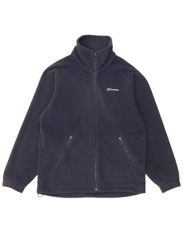 Berghaus Ανδρικό Fleece Jacket UK 38 Medium Navy Blue Polyester