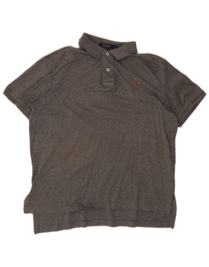 Ανδρικό πουκάμισο Polo Ralph Lauren σε μεσαίο γκρι χρώμα