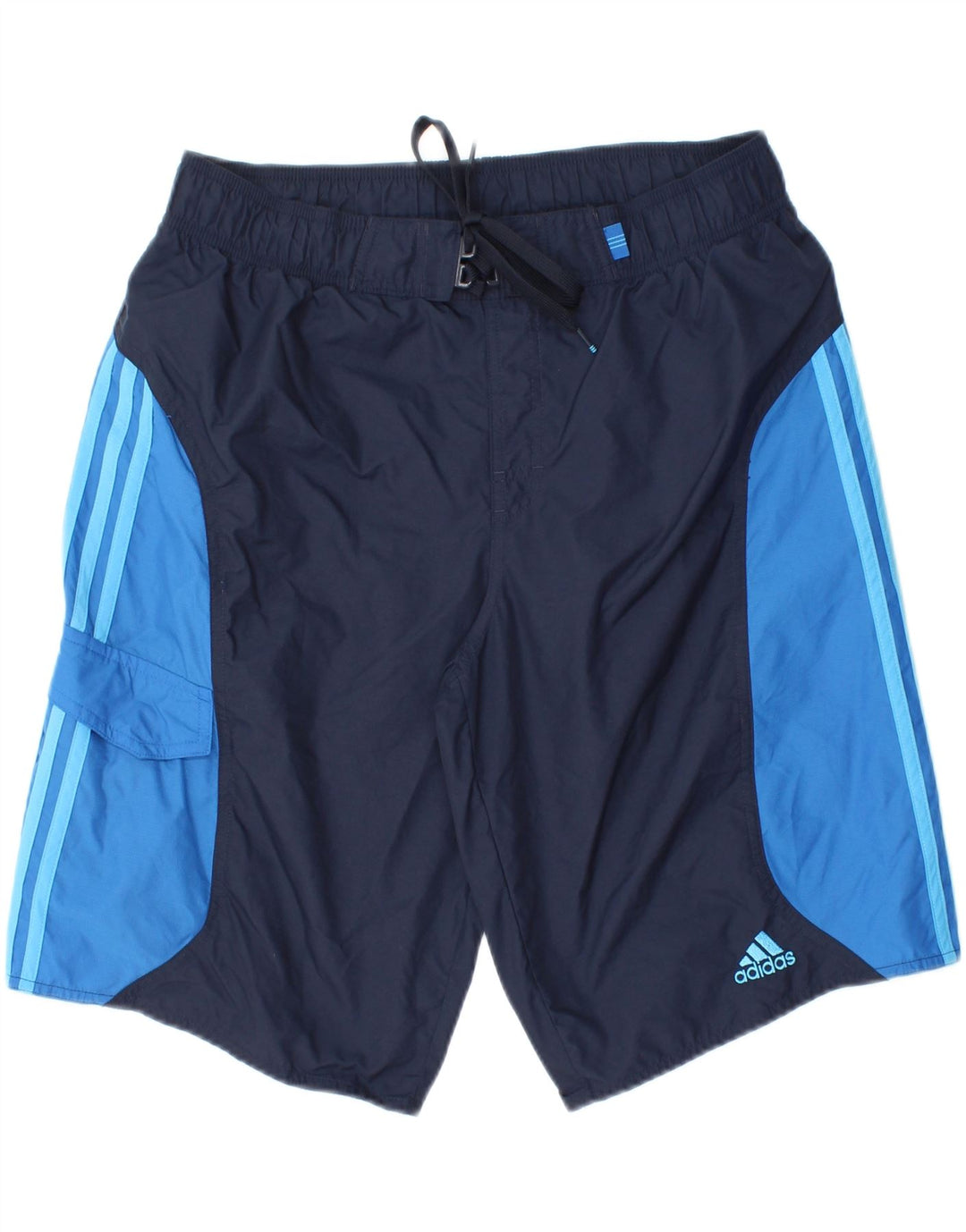 Ανδρικό σορτς κολύμβησης ADIDAS, μεσαίο μπλε ναυτικό, πολυαμίδιο