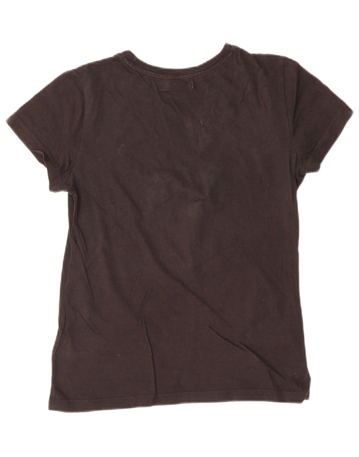 Γυναικείο γραφικό μπλουζάκι ADIDAS Top IT 40 Small μαύρο βαμβακερό