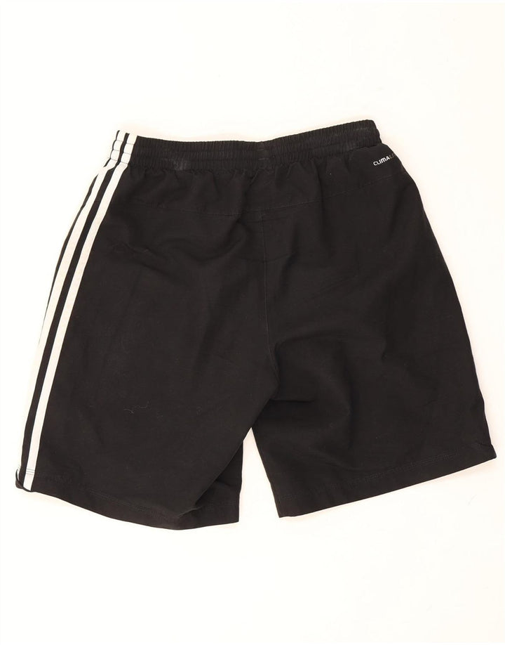 Ανδρικό αθλητικό σορτς Adidas Climalite από μικρό μαύρο πολυεστέρα