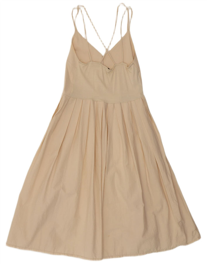 Zara Γυναικείο Sundress UK 14 Medium Beige
