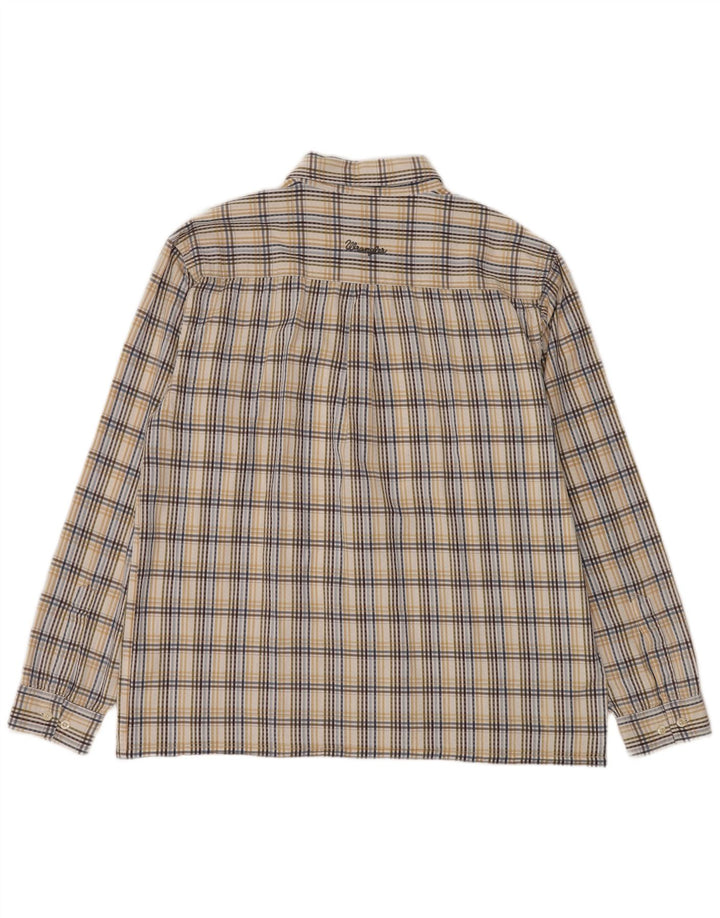 Ανδρικό πουκάμισο Wrangler XL πολύχρωμο βαμβακερό καρό