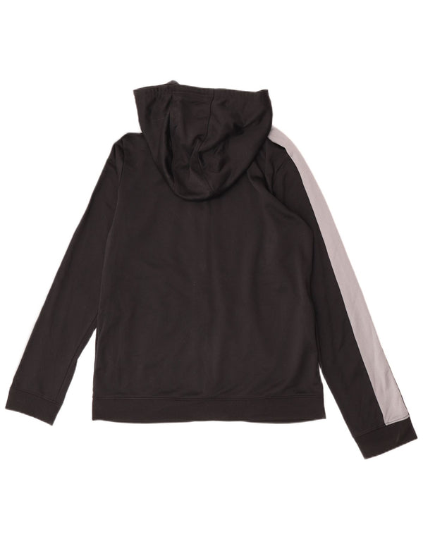 Under Armour Boys Zip Hoodie πουλόβερ 13-14 ετών XL Black Colourblock