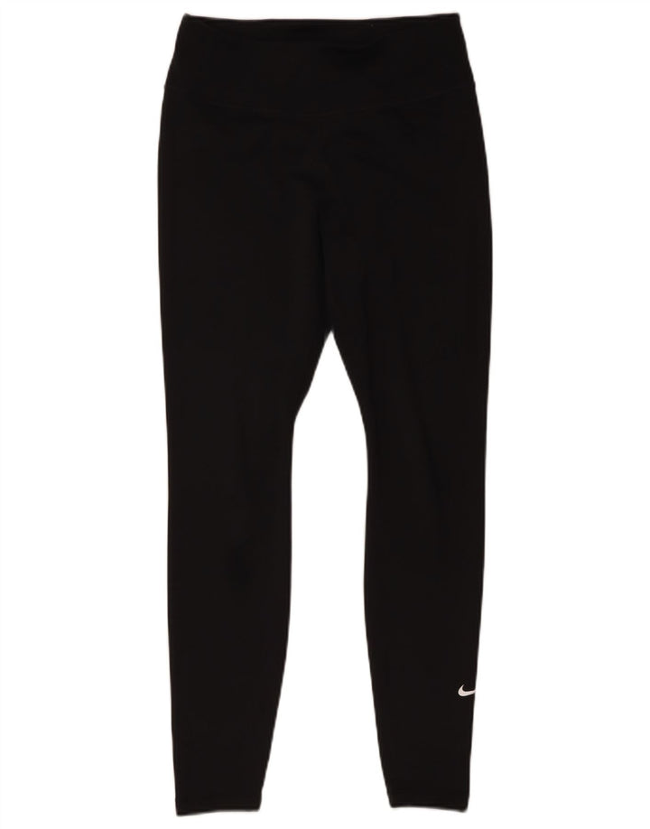 Γυναικείο κολάν Nike Dri Fit UK 14 Μεσαίο μαύρο πολυεστέρα