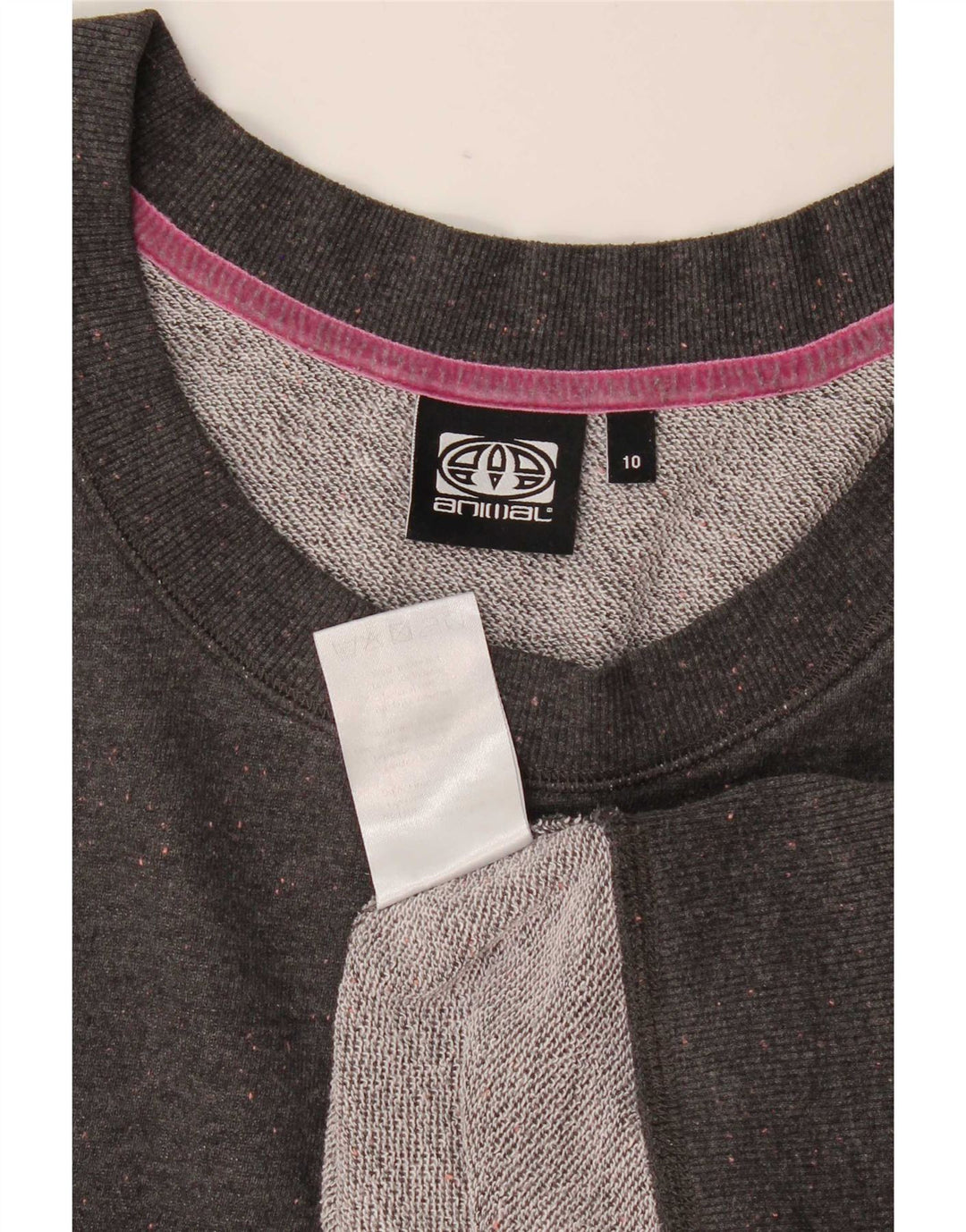 Γυναικεία φούτερ Animal Jumper UK 10 Small Grey Flecked