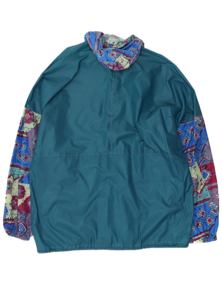 Ανδρικό μπουφάν βροχής με κουκούλα Capt. Cook UK 38 Medium Blue