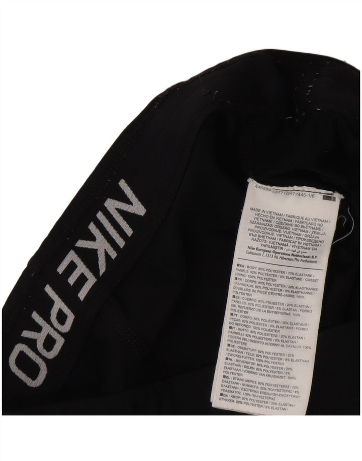 Γυναικεία φόρμα NIKE Παντελόνι UK 10 Small Black Polyester