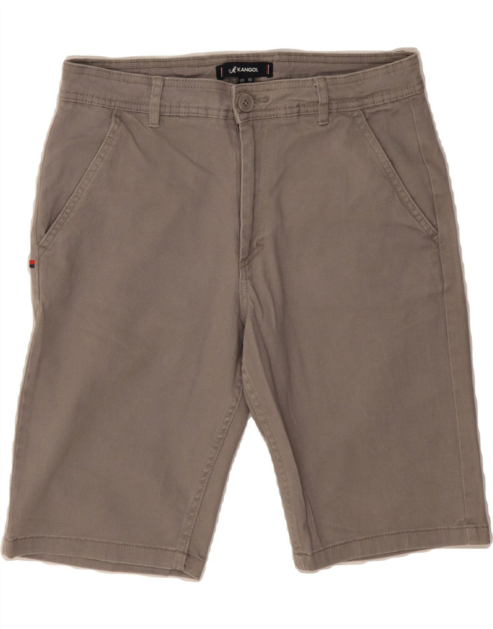 KANGOL Mens Chino Shorts XS W30  Grey Cotton Vintage Kangol and Second-Hand Kangol from Messina Hembry 
